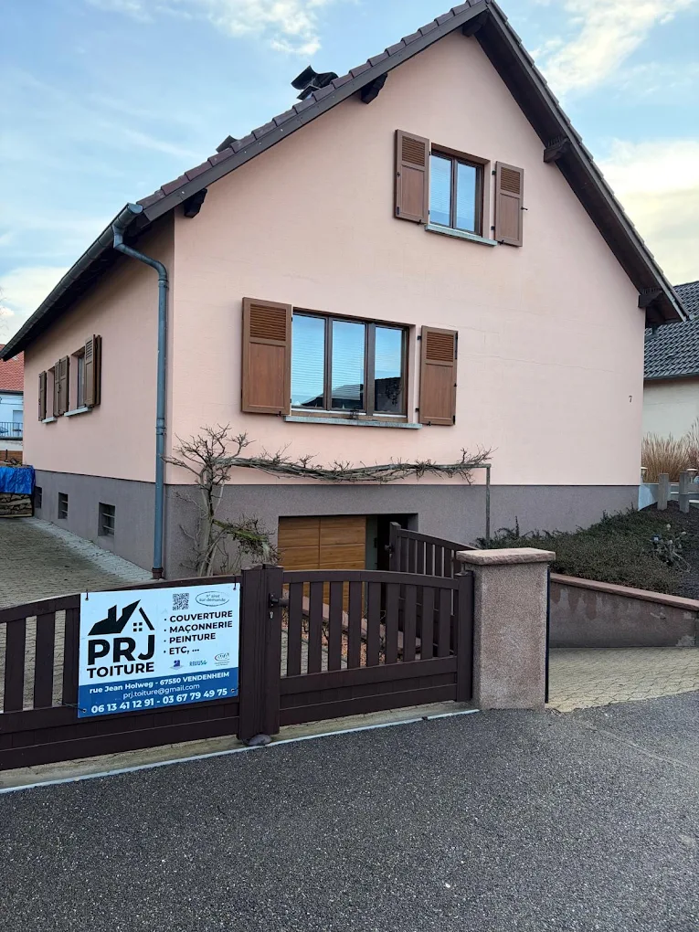 Chantier toiture PRJ Toiture — Bas-Rhin